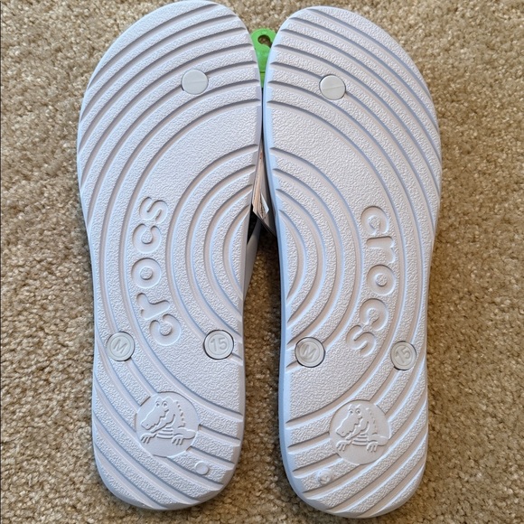 New with tags crocs men’s dreamscape flip flop sandal sky blue size 15 shoe